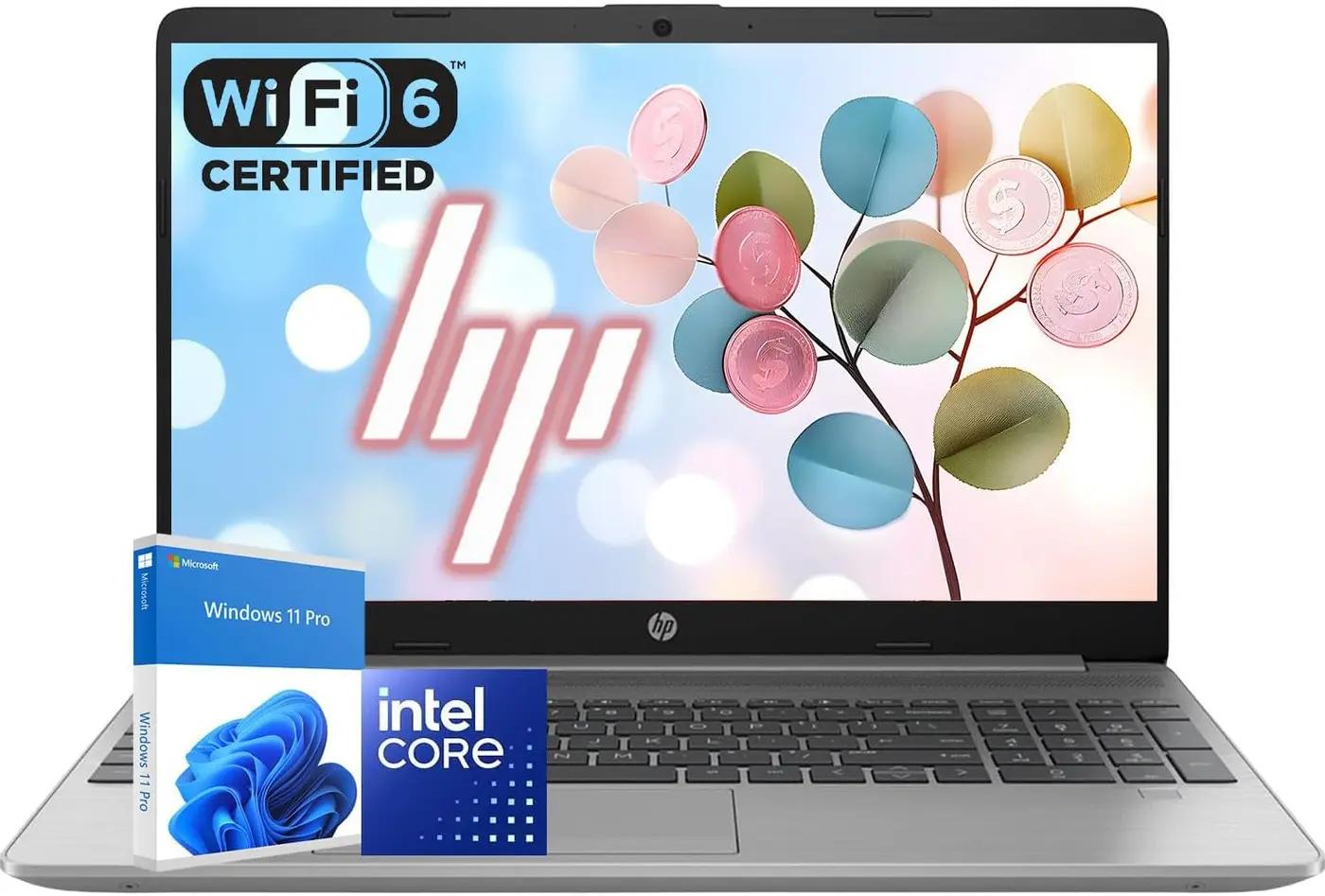 HP 15.6" FHD Laptop Computer | Latest Intel High-Performance CPU | 32GB RAM | 2TB SSD | Windows 11 Pro | Fast Wi-Fi 6 &amp; Bluetooth 5 | Full-Size Keyboard | Up to 9H Battery for Work &amp; Study