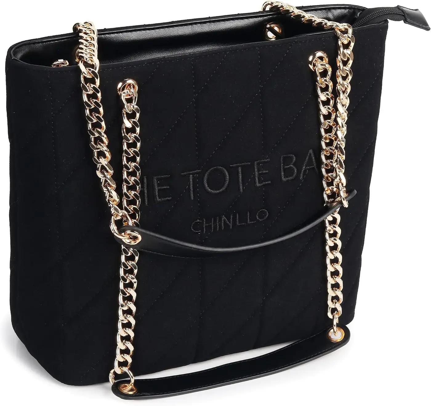 Chinllo Tote Bag for Women, Medium Top Handle Handbags Purse