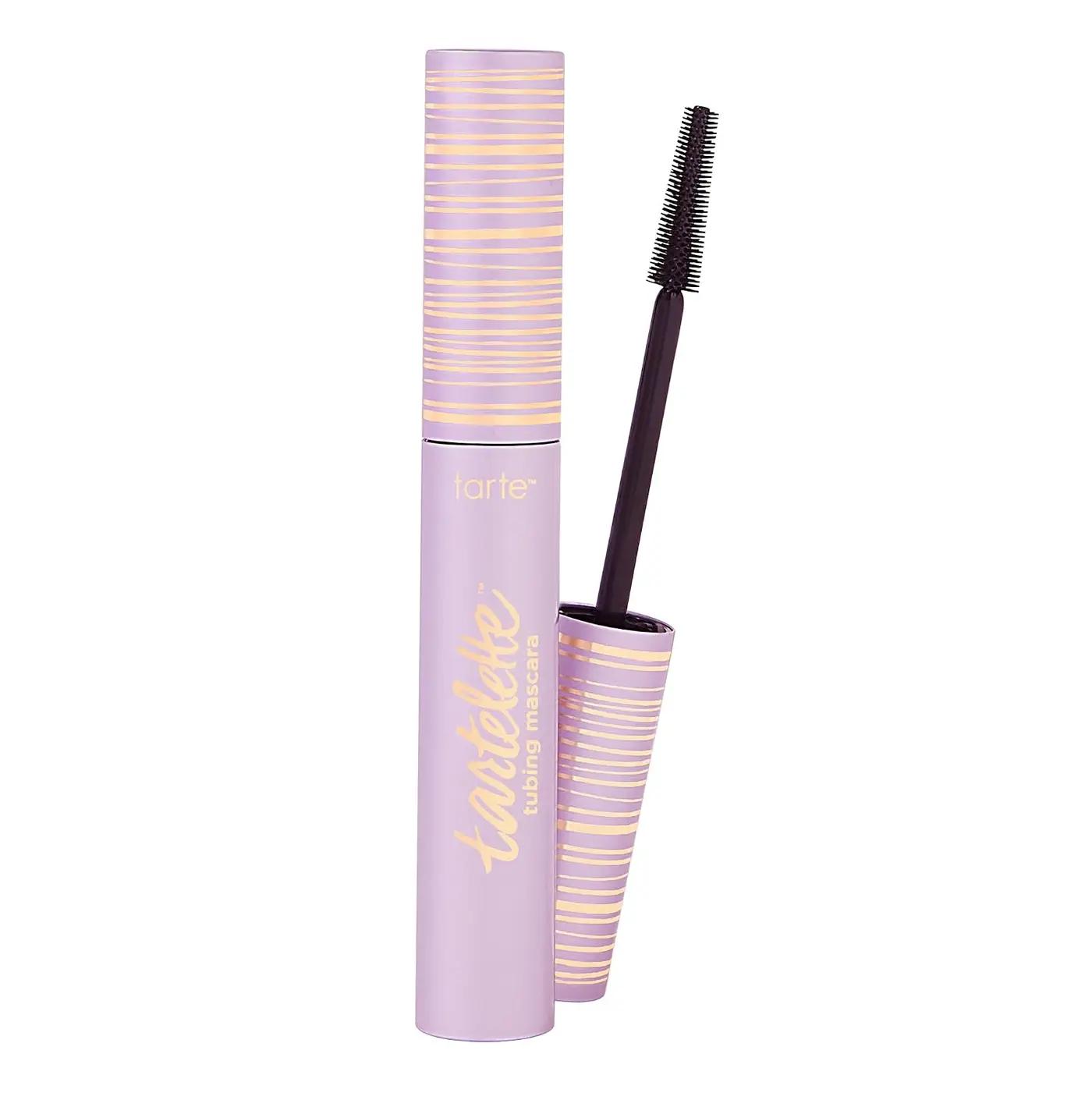 tarte tartelette tubing mascara – Lash Extensions in a Tube, Easy-to-Remove Eye Makeup, Clinically Proven to Volumize &amp; Curl, 24Hr Smudge-Proof Longwear, Vegan &amp; Cruelty-Free, full size, black