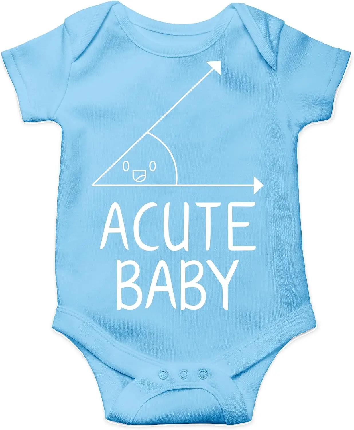 AW Fashions Acute Baby Baby Bodysuit Cute Newborn Announcement Outfit, Perfect for Baby Showers Gril Boy