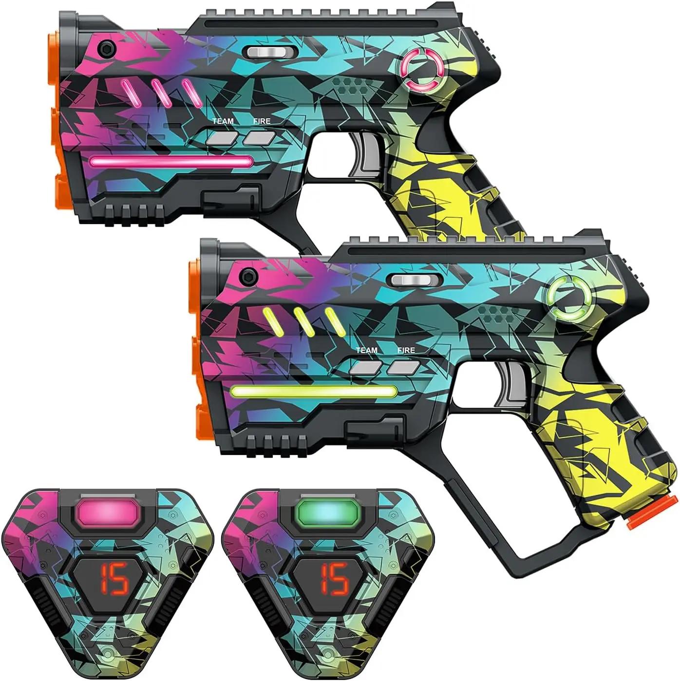 Laser Tag Set of 2, Lazer Tag Game for Kids Indoor &amp; Outdoor Play, Gift Ideas for Kids Teens and Adults, Cool Toys for Teenage Ages 8 9 10 11 12+Year Old Boy &amp; Girls