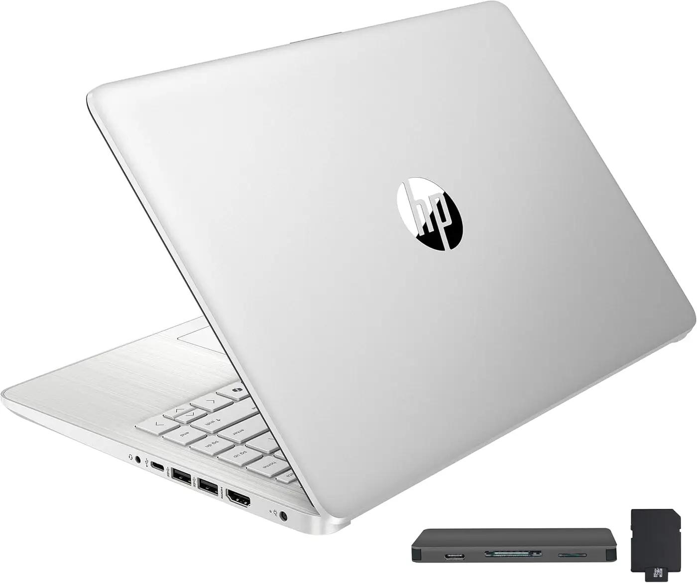 HP Stream 14" HD BrightView Laptop, Intel Celeron N150, 16GB RAM, 288GB Storage (128GB UFS + 160GB Docking Station Set), Intel UHD Graphics, 720p Webcam, Wi-Fi, 1 Year Office 365, Win 11 S, Silver