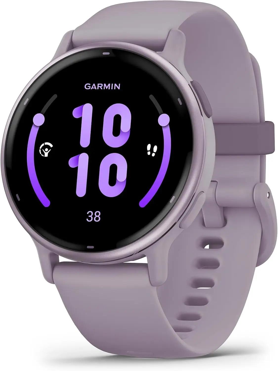 Garmin Garmin vívoactive 5, Health and Fitness GPS Smartwatch, AMOLED Display, Up to 11 Days of Battery, Orchid