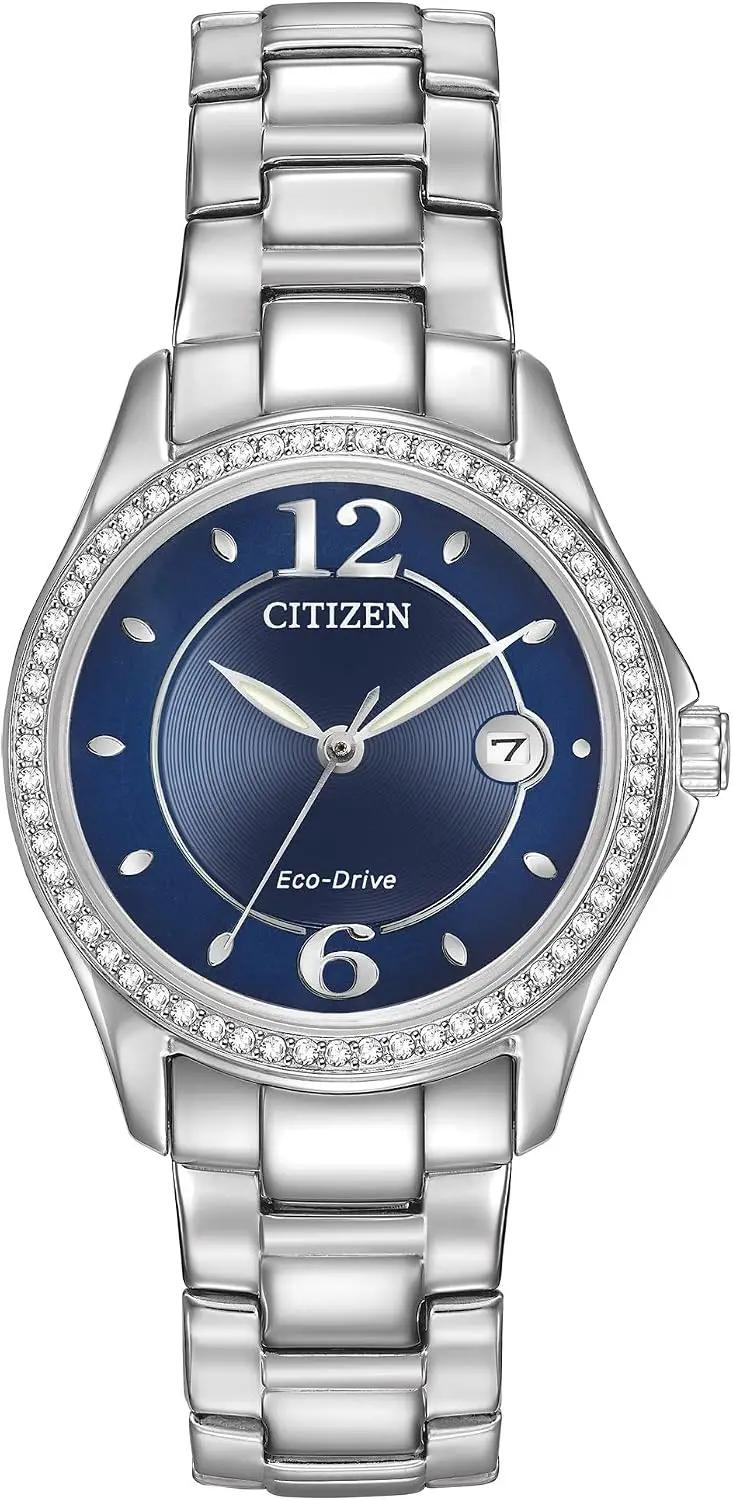 CITIZEN Citizen Women's Eco-Drive Dress Classic Crystal Watch in Stainless Steel