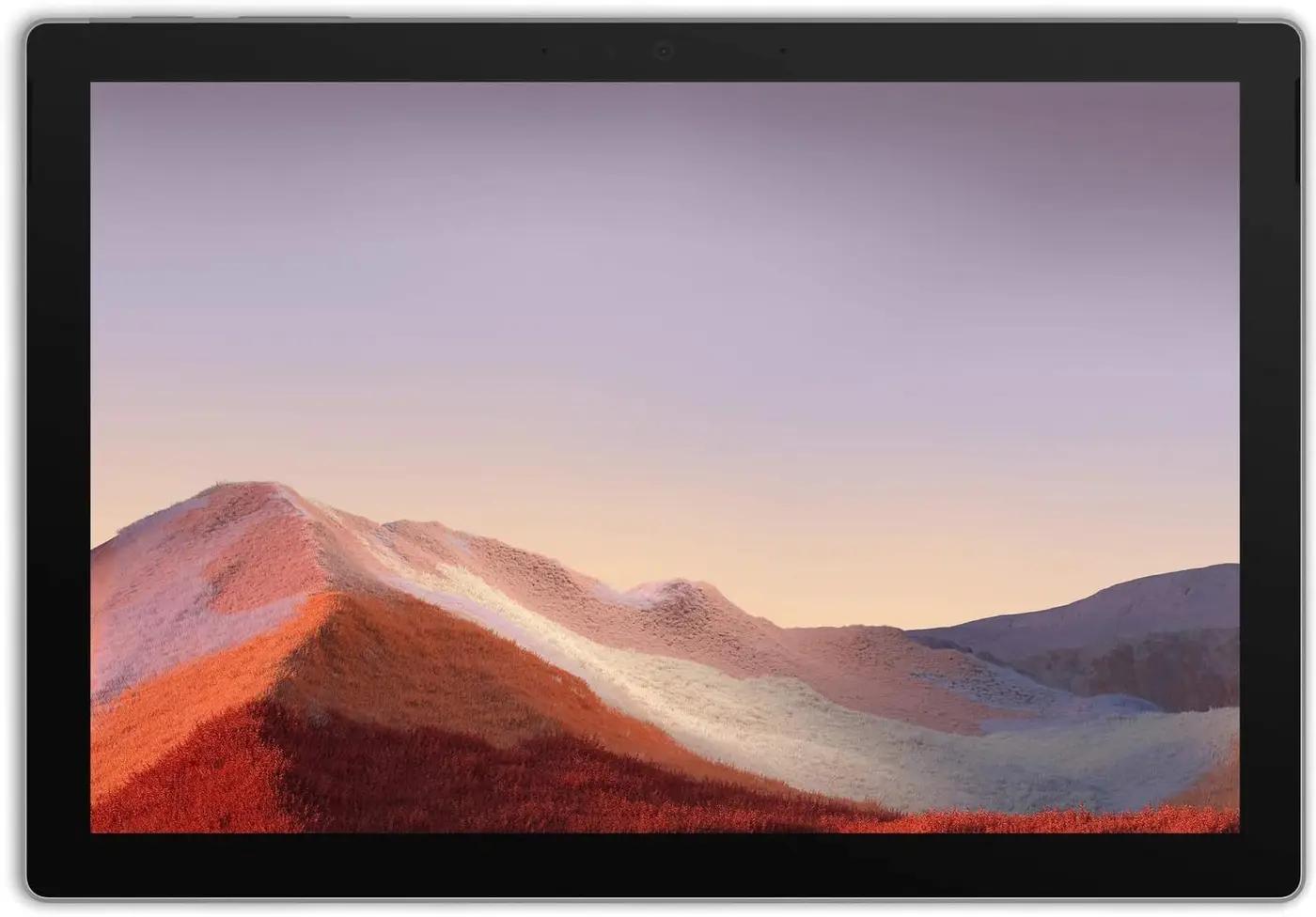 Microsoft Surface Pro 7 Plus Tablet 2-in-1 Intel Core i3 8GB RAM 128GB SSD 12.3 Inch Touchscreen Platinum Silver Windows 11 PRO (Renewed)