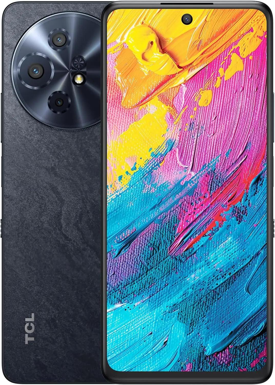 TCL 60 XE NXTPAPER 5G Cell Phone, AT&amp;T, T-Mobile &amp; Verizon Unlocked Android Smartphone, 8GB+128GB, 6.8" 120Hz Paper-Like Display, AI Features, 5010mAh Battery, Advanced Camera System, Space Blue