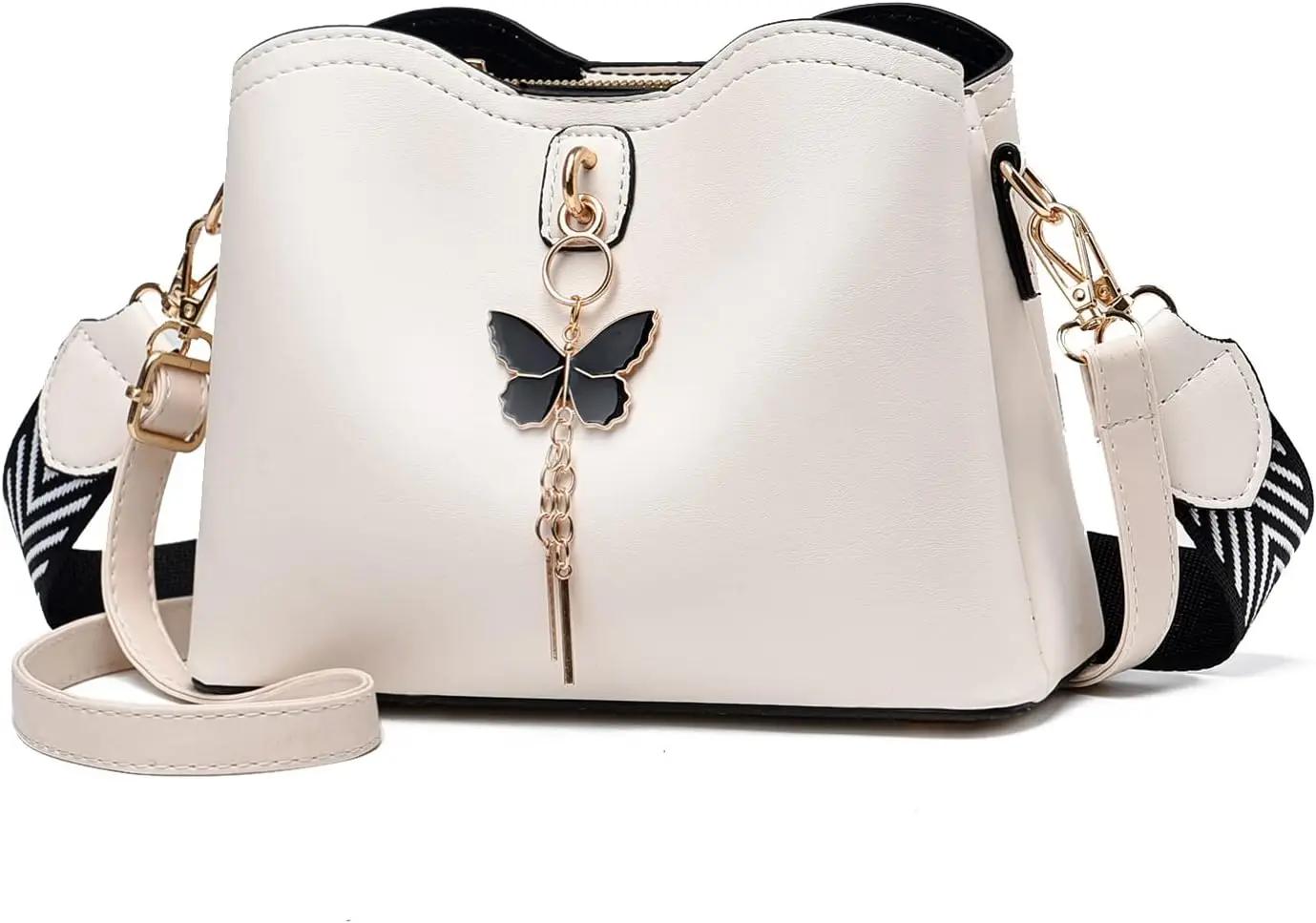 Xiaoyu Small Crossbody Bags for Women Fashion Purses for Teenage Girls Lightweight Handbags Shoulder Bag