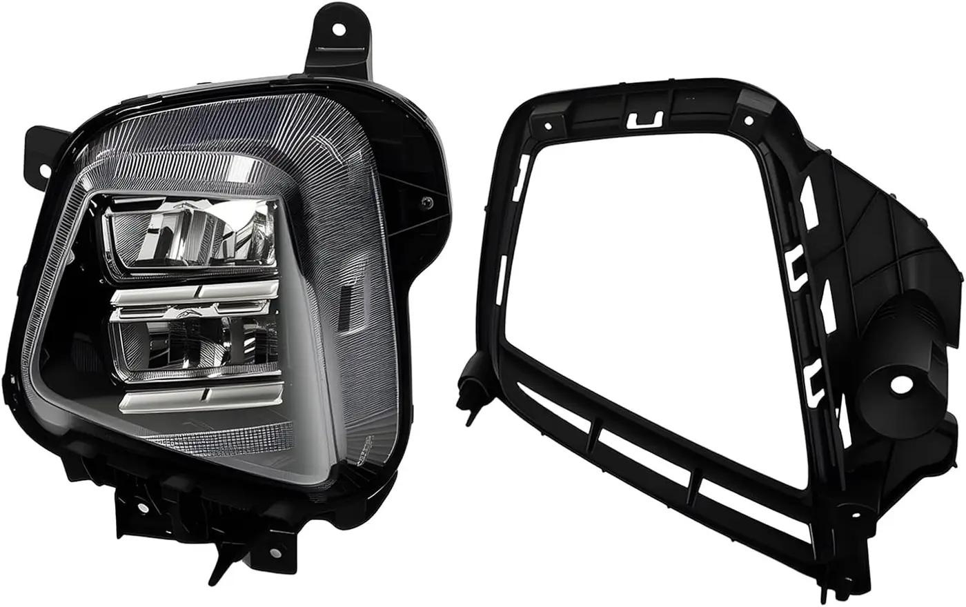 Left Headlight Assembly Compatible with Tucson SEL 2022-2023 W/Bulb 5pin Headlamp Driver Side Front Light 92101-CW150 20-17910-00 HY2502250