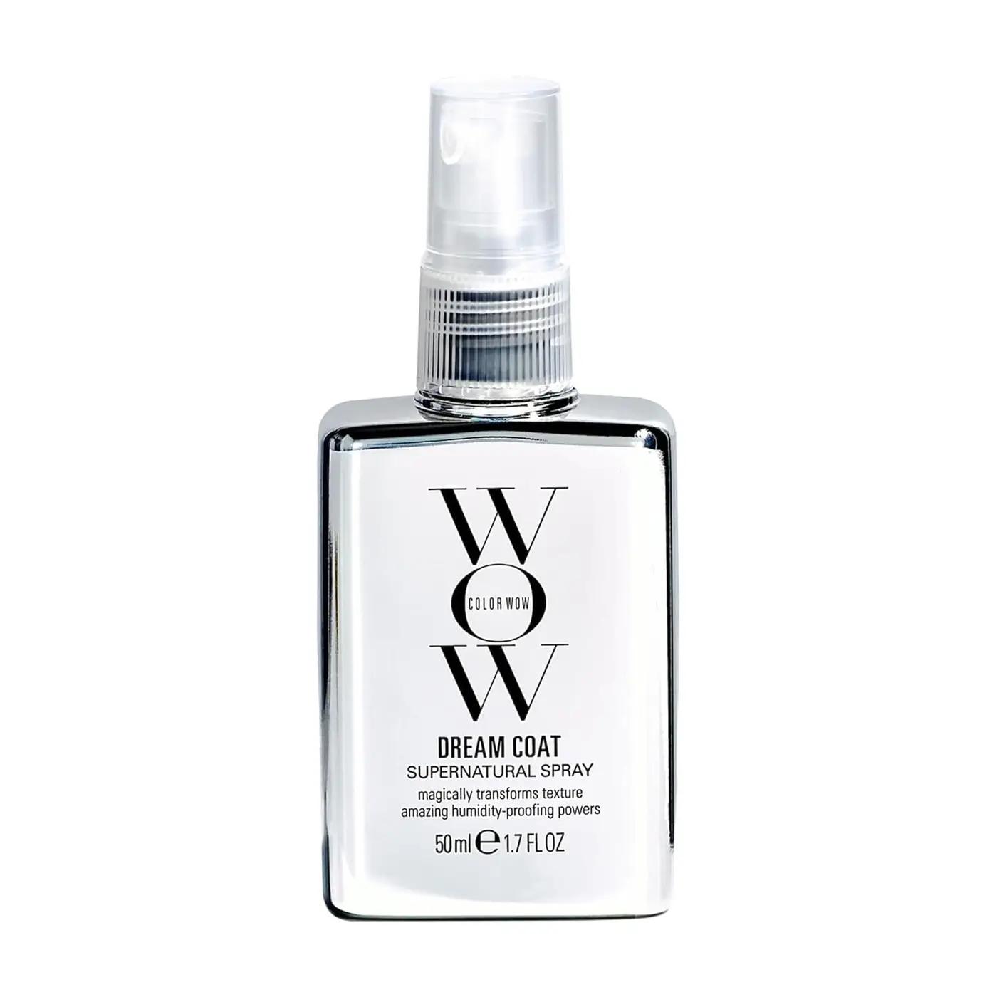 COLOR WOW Dream Coat Anti-Humidity Treatment Spray – Anti-Frizz Hair Smoothing Spray with Built-in Heat Protectant, Award-Winning Leave In Treatment for Glassy Smooth, Shiny Styles up to 3-4 Washes