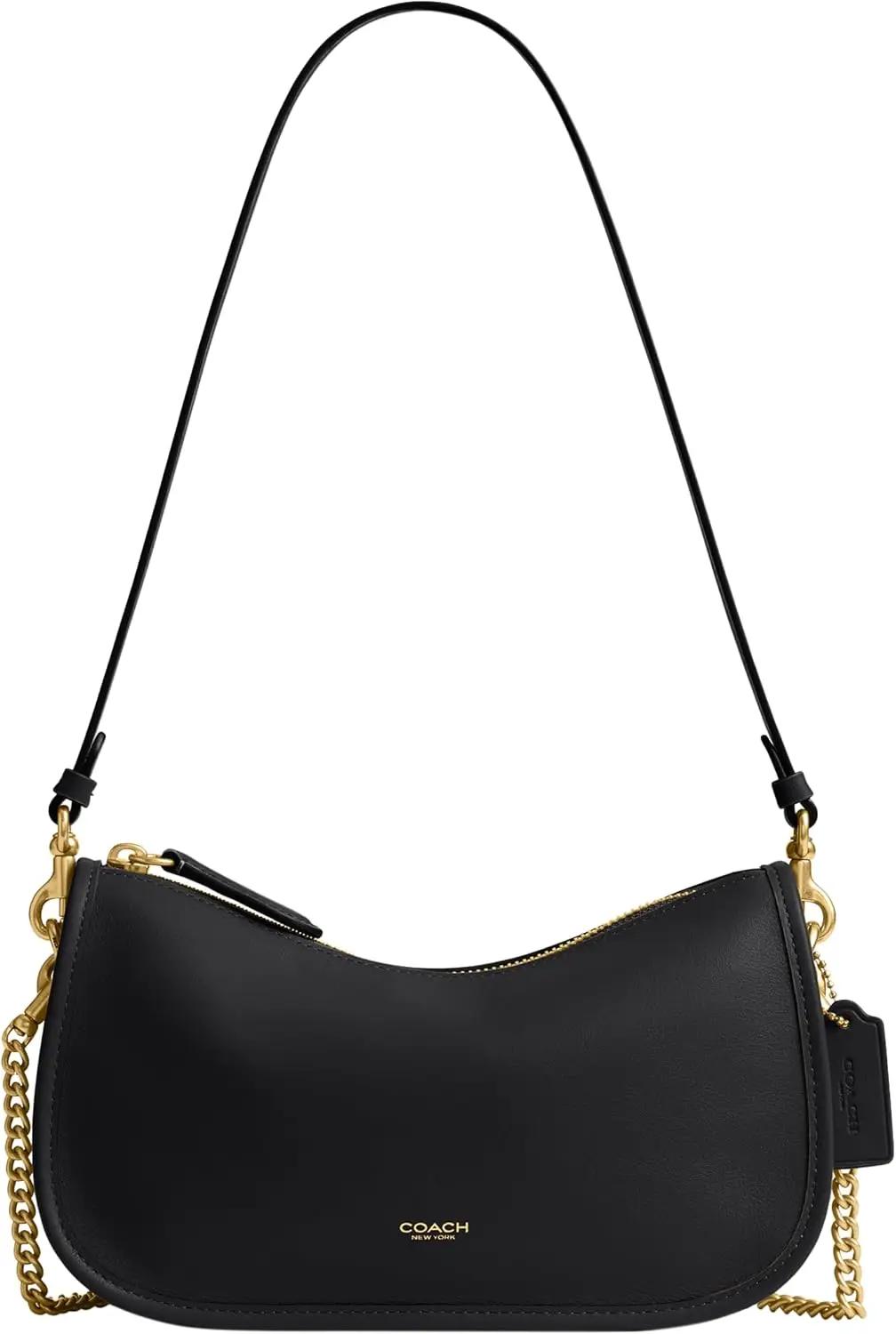 Coach Women's Natural Grain Leather Waverly Bag