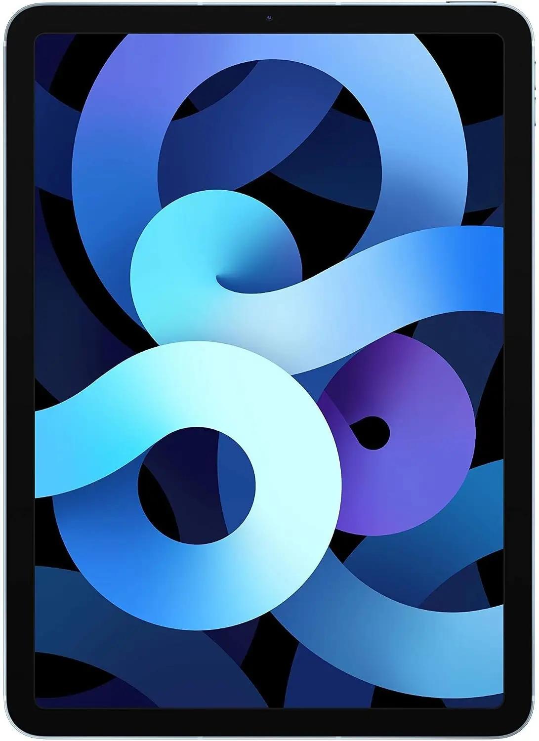 Apple iPad Air (10.9-inch, Wi-Fi + Cellular, 256GB) - Sky Blue (Latest Model, 4th Generation) (Renewed)
