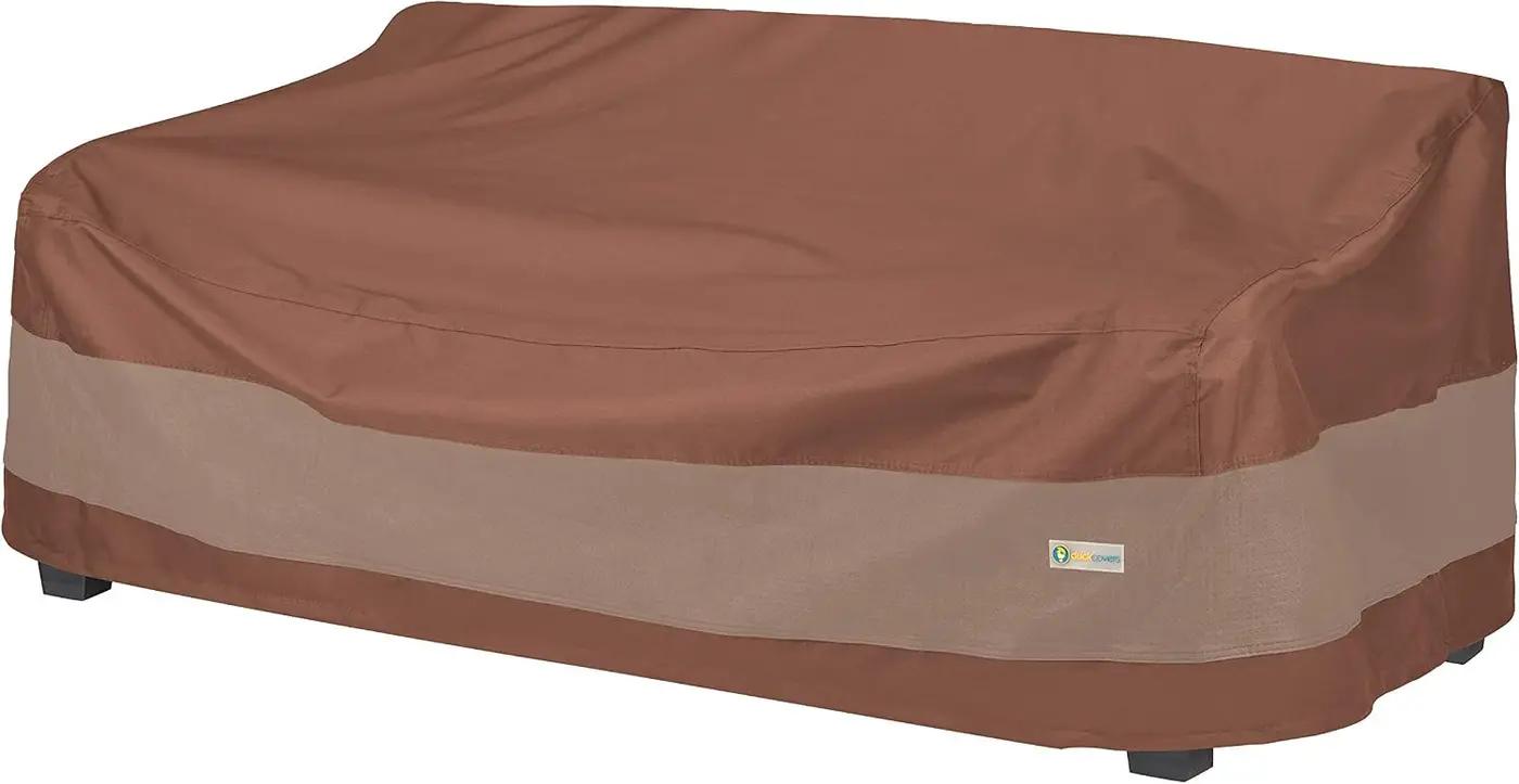 DUCKCOVERS® Ultimate Waterproof Outdoor Loveseat and Sofa Cover, 77"W x 37"D x 35"H